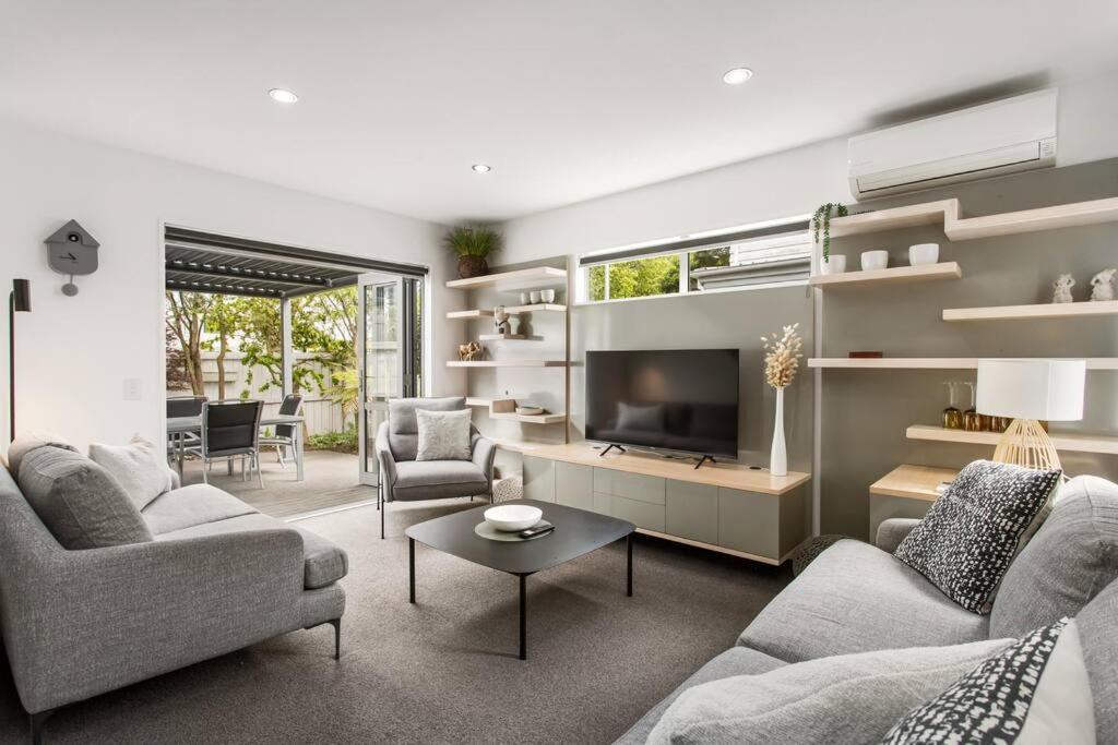 Convenient Urban Townhouse 2 Carparks Available Apartman Christchurch Kültér fotó